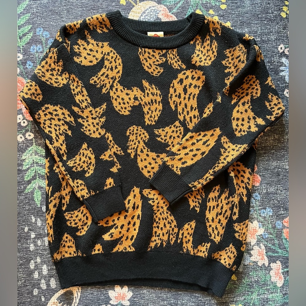 Farm Rio Bananica Sweater Small NWT